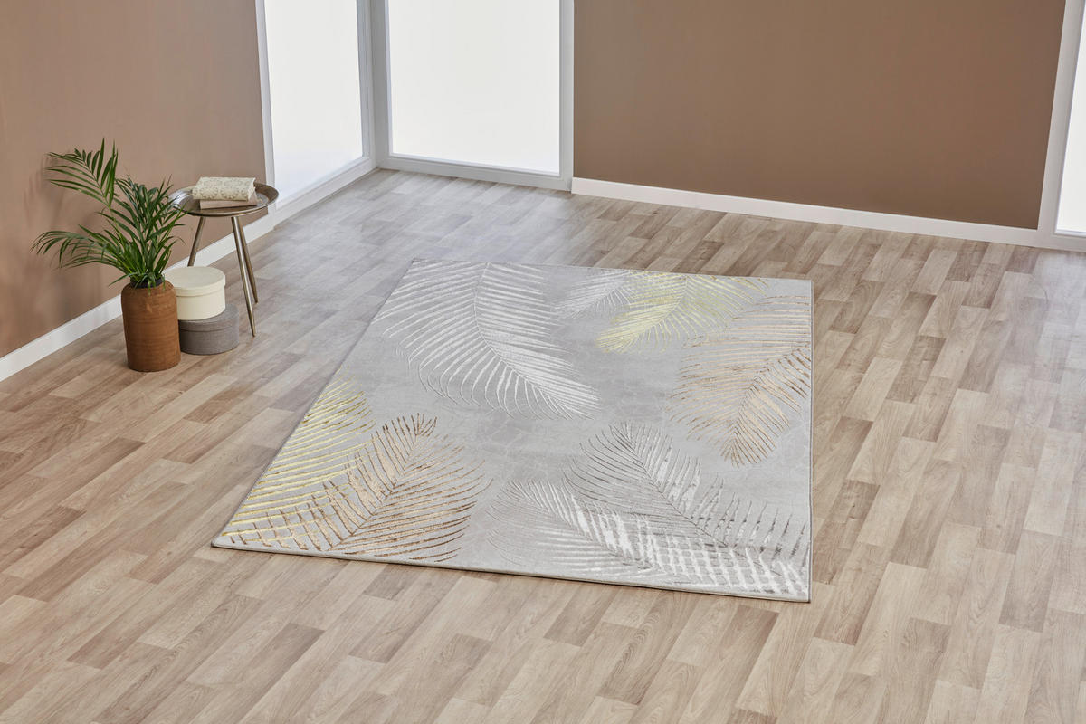 Merinos Teppich Creation grau B/L: ca. 80x140 cm Creation - grau (80,00/140,00cm) - Merinos