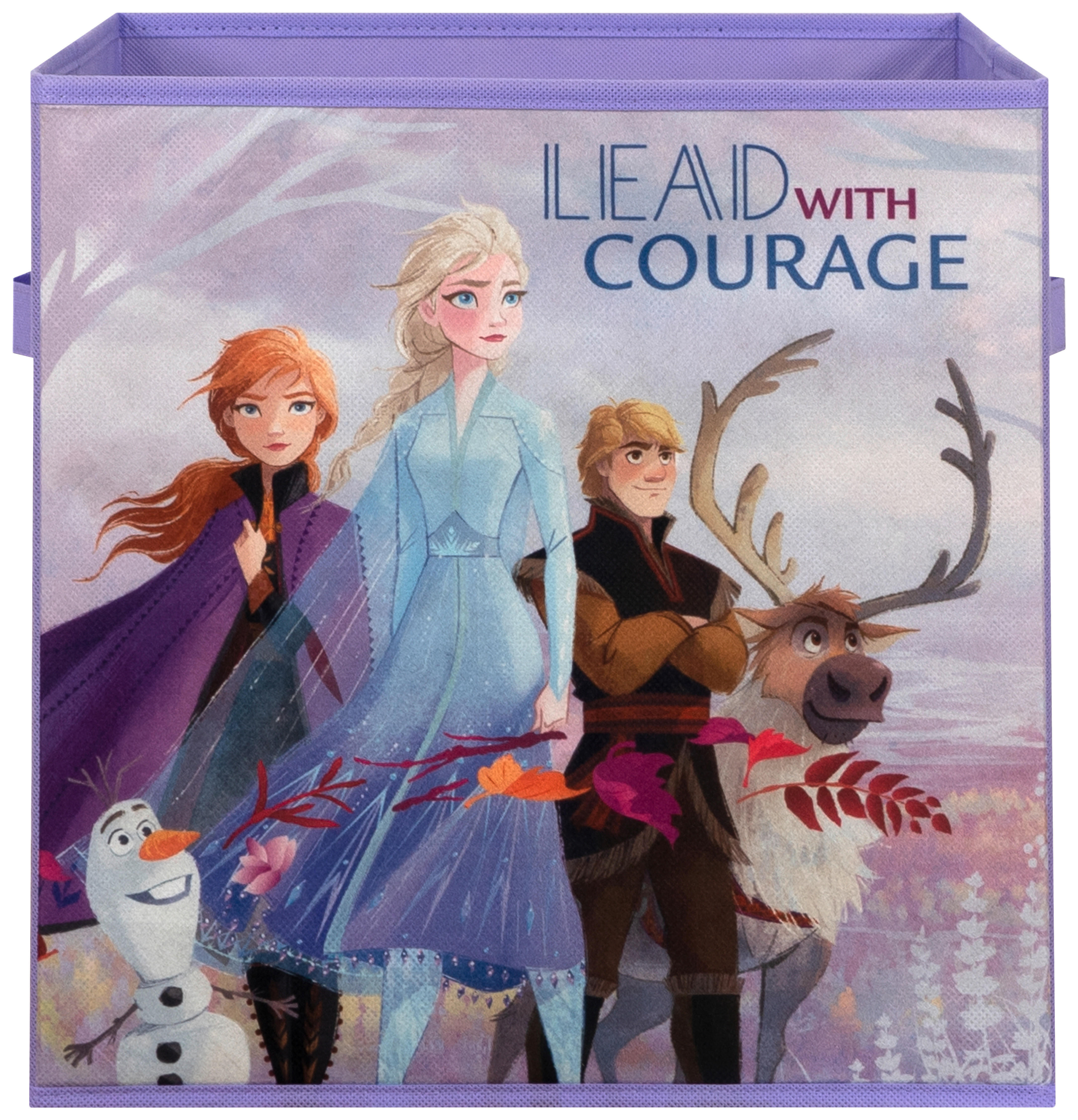 Stoffbox Frozen lila B/H/T: ca. 32x32x32 cm Frozen - lila (32,00/32,00/32,00cm)