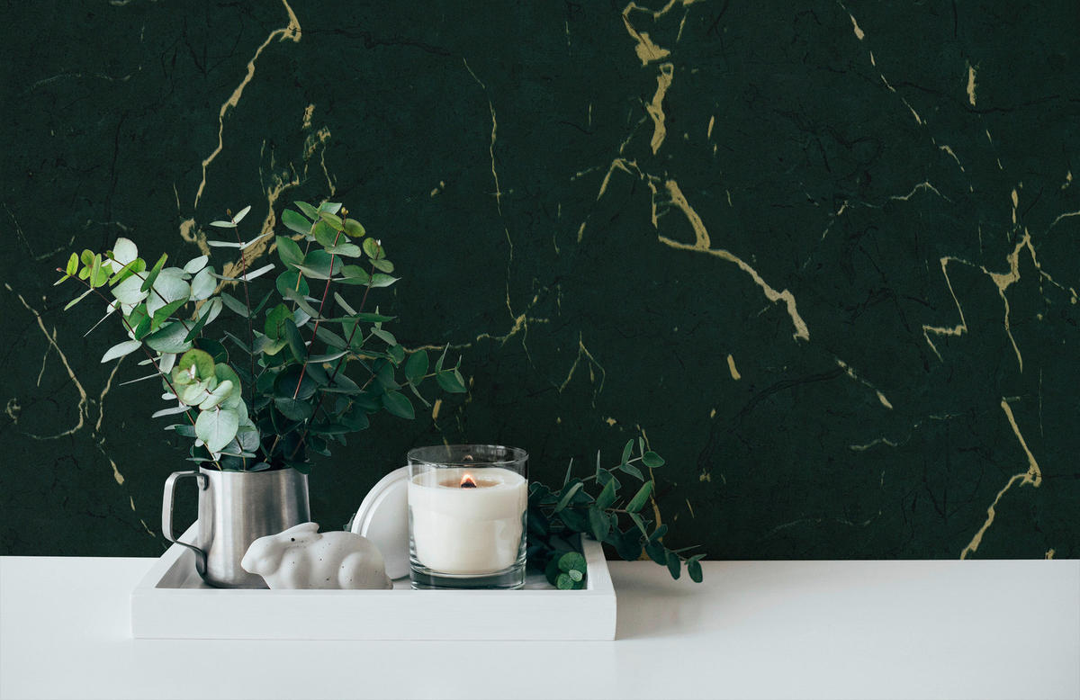 A.S.Creation Vliestapete gold B/H/D: ca. 53x1005x7,4 cm Vliestapete - gold (7,40/1005,00cm) - A.S.Creation