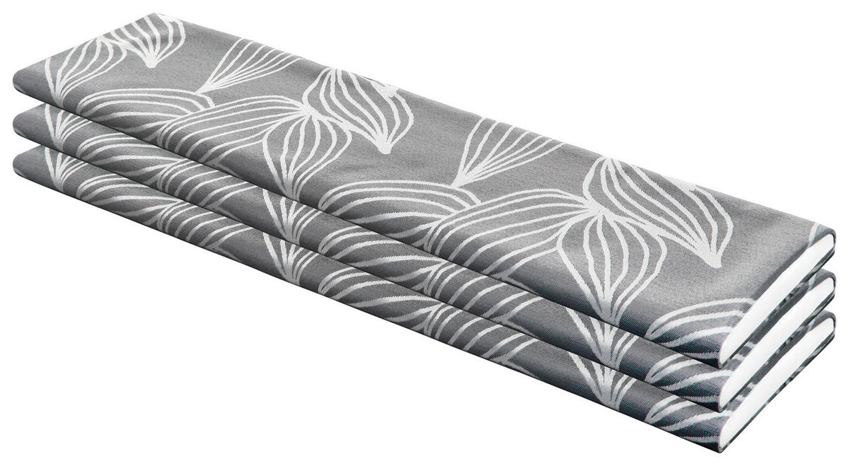 Dekostoff Largo silber B: ca. 140 cm Largo - silber (140,00cm)