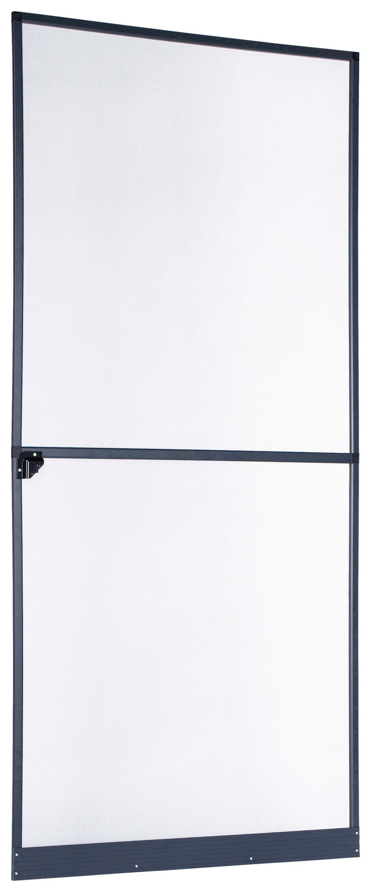 Fliegengitter anthrazit B/L: ca. 100x210 cm Fliegengitter-Spannrahmen-Tür - anthrazit (100,00/210,00cm)
