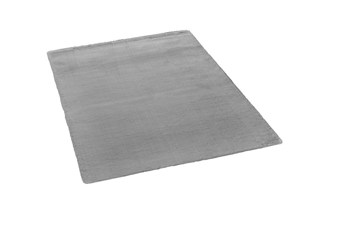 Fellimitat Bunny Deluxe grau B/L: ca. 120x170 cm Bunny Deluxe - grau (120,00/170,00cm)