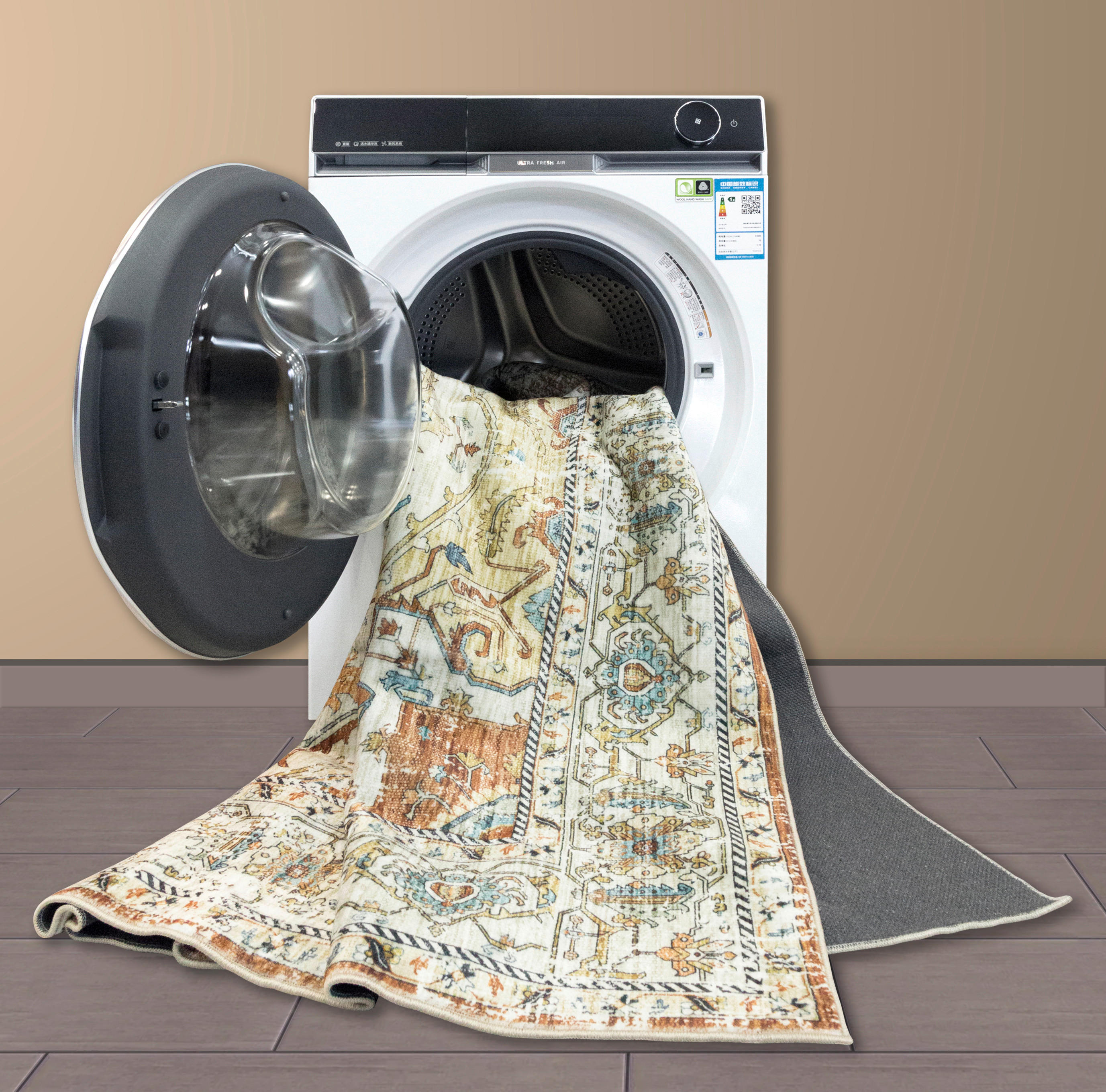 Teppich Silk beige B/L: ca. 240x340 cm Silk - beige (240,00/340,00cm)