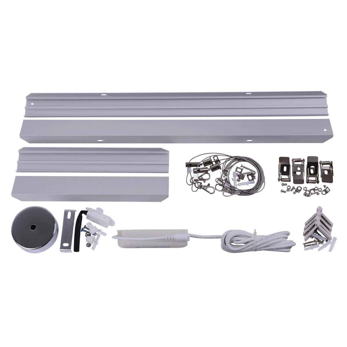 Näve Leuchten LED-Panel 1192026 Alu Metall Kunststoff B/H/T: ca. 29,5x1x59,5 cm 1 Brennstellen Diversity - Alu (29,50/1,00/59,50cm) - Näve Leuchten