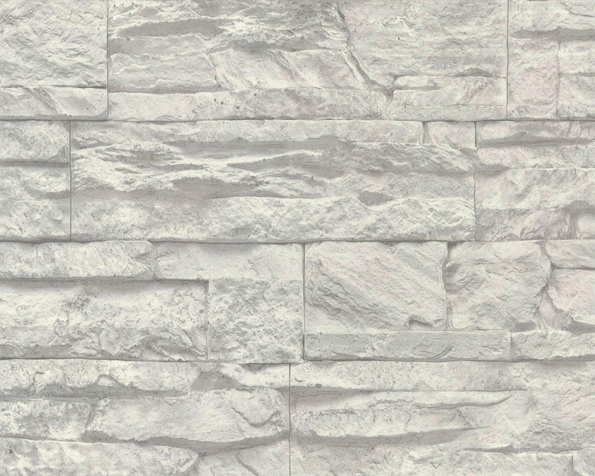 Vliestapete B/L: ca. 53x1005 cm Tapete 7071-16 Murano weiß - (53,00/1005,00cm)