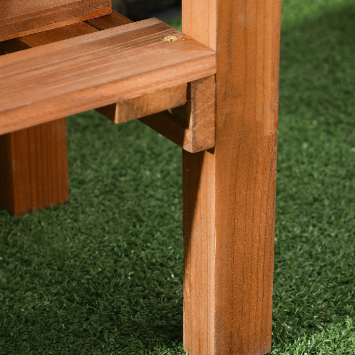 Outsunny Hochbeet braun B/H/L: ca. 29x130x79 cm Hochbeet - braun (79,00/29,00/130,00cm) - Outsunny