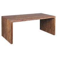 Schreibtisch natur B/H/T: ca. 180x76x90 cm Schreibtisch - natur (180,00/76,00/90,00cm) - Wohnling