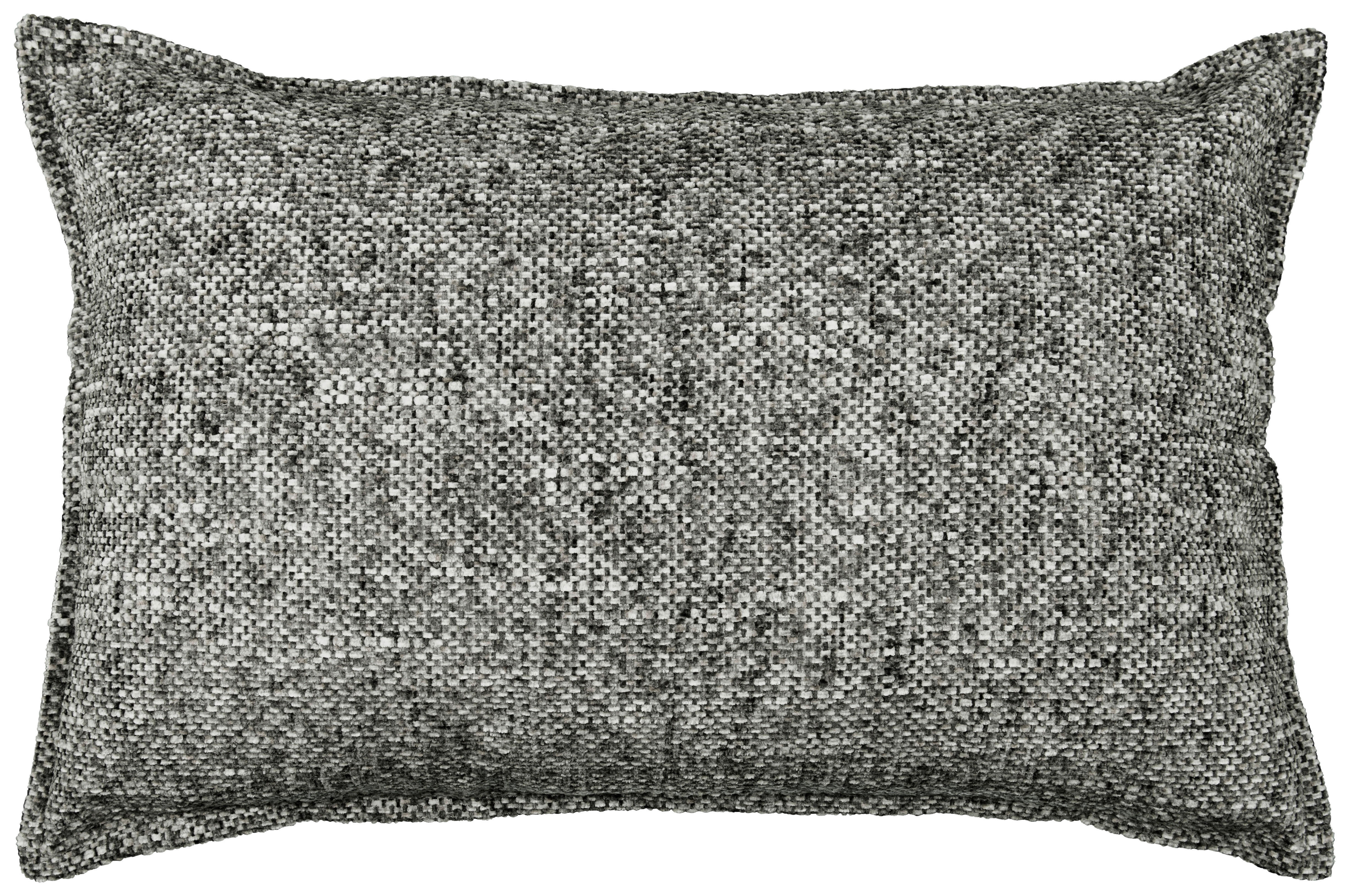 Dekokissen Dekokissen_Chenille 40x60cm grau - grau (40,00/60,00cm)