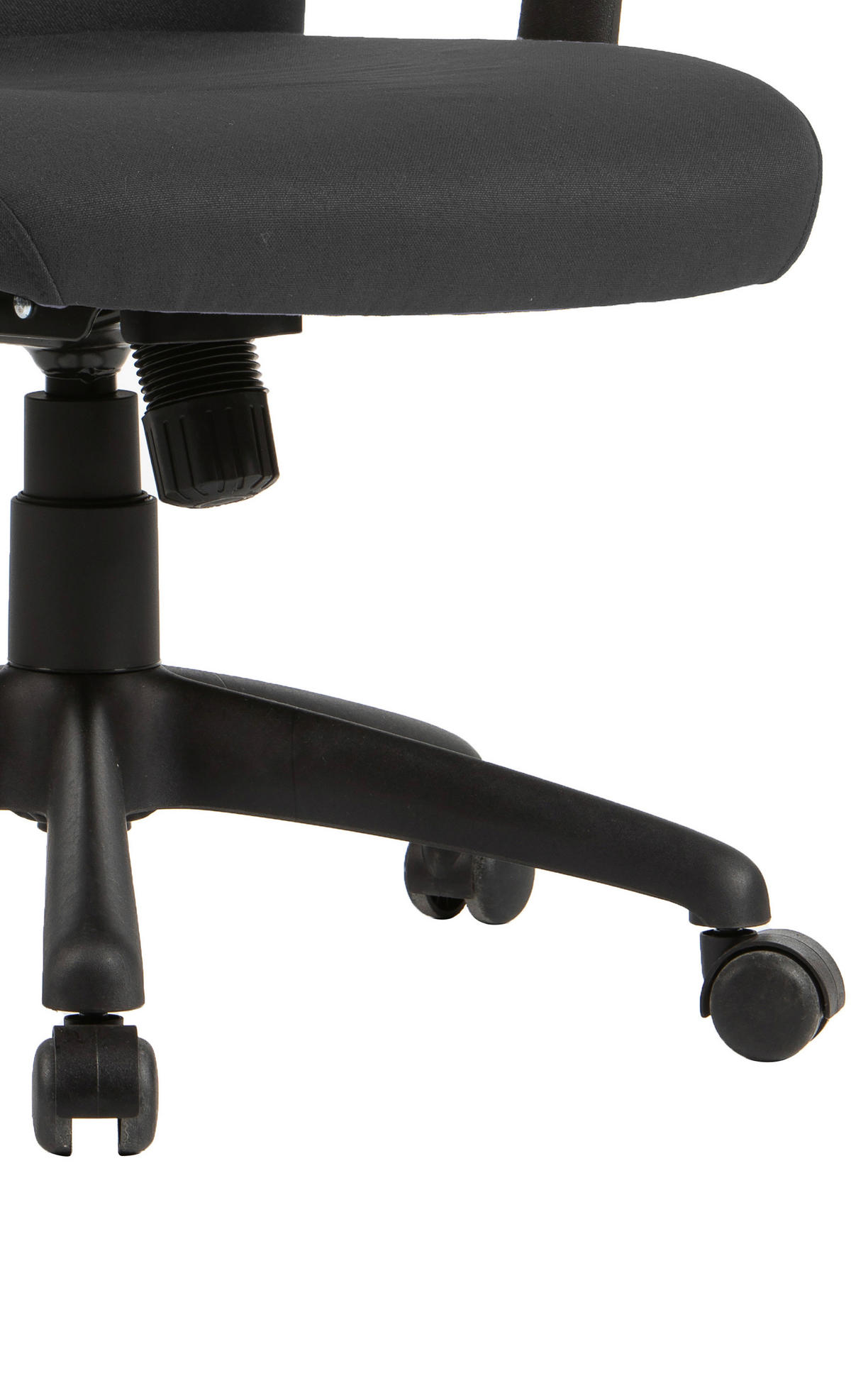 Chefsessel ROCKET schwarz schwarz Webstoff Kunststoff ROCKET - schwarz - byLIVING