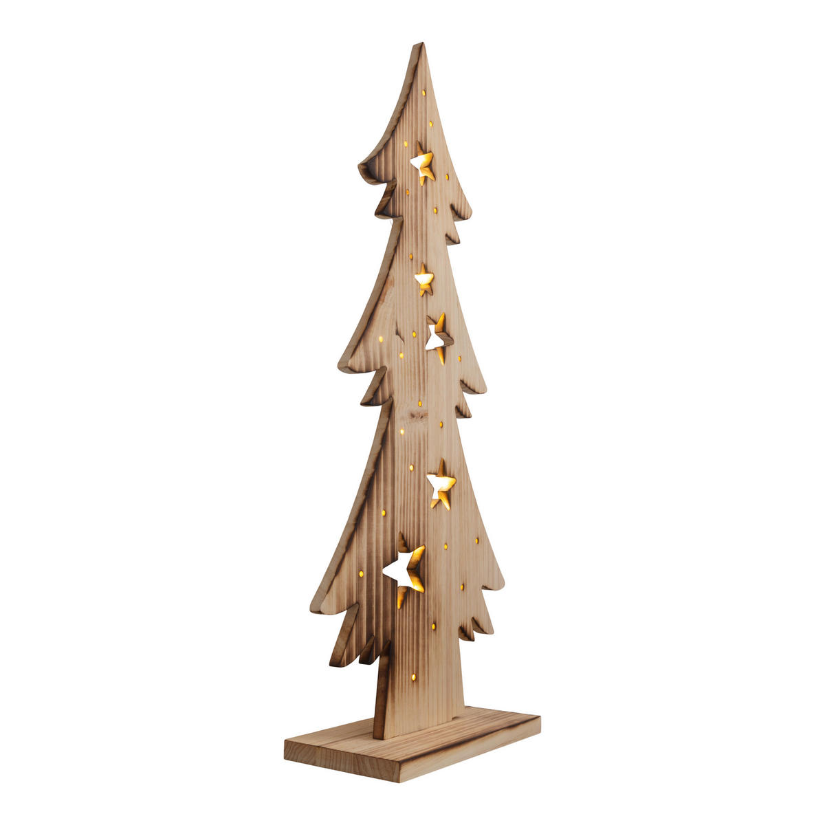 Näve Leuchten LED-Dekoleuchte Tannenbaum Tannenbaum - natur (14,50/80,00/34,50cm) - Näve Leuchten