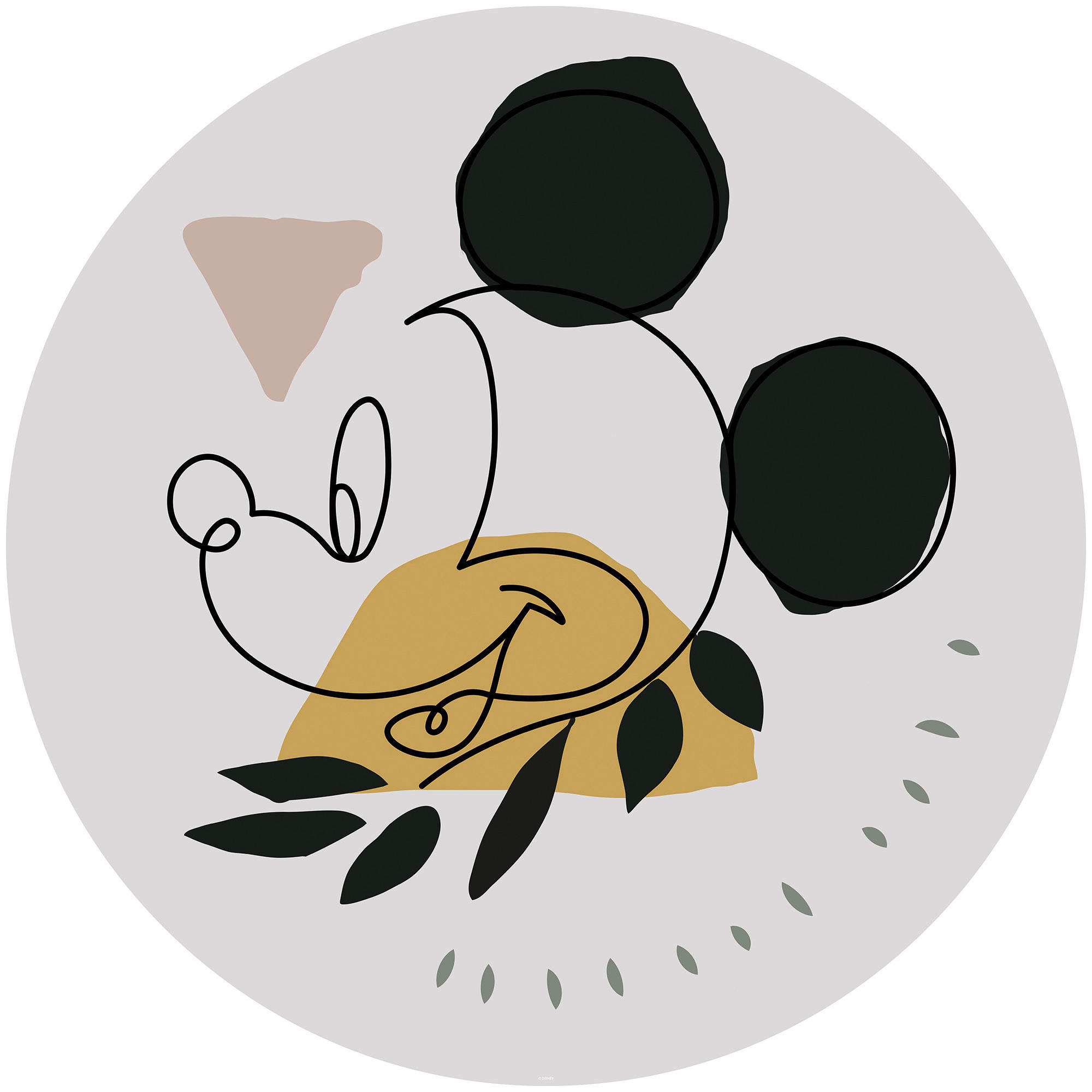 Komar Fototapete Mickey Modern Art D: ca. 125 cm Mickey Modern Art - (125,00cm) - Komar