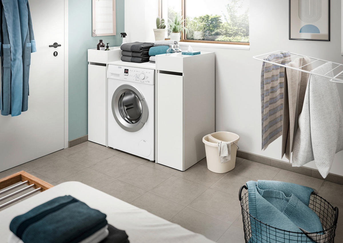 Anstellregal Free weiß B/H/T: ca. 29x101x60 cm Free - weiß (29,00/101,00/60,00cm)
