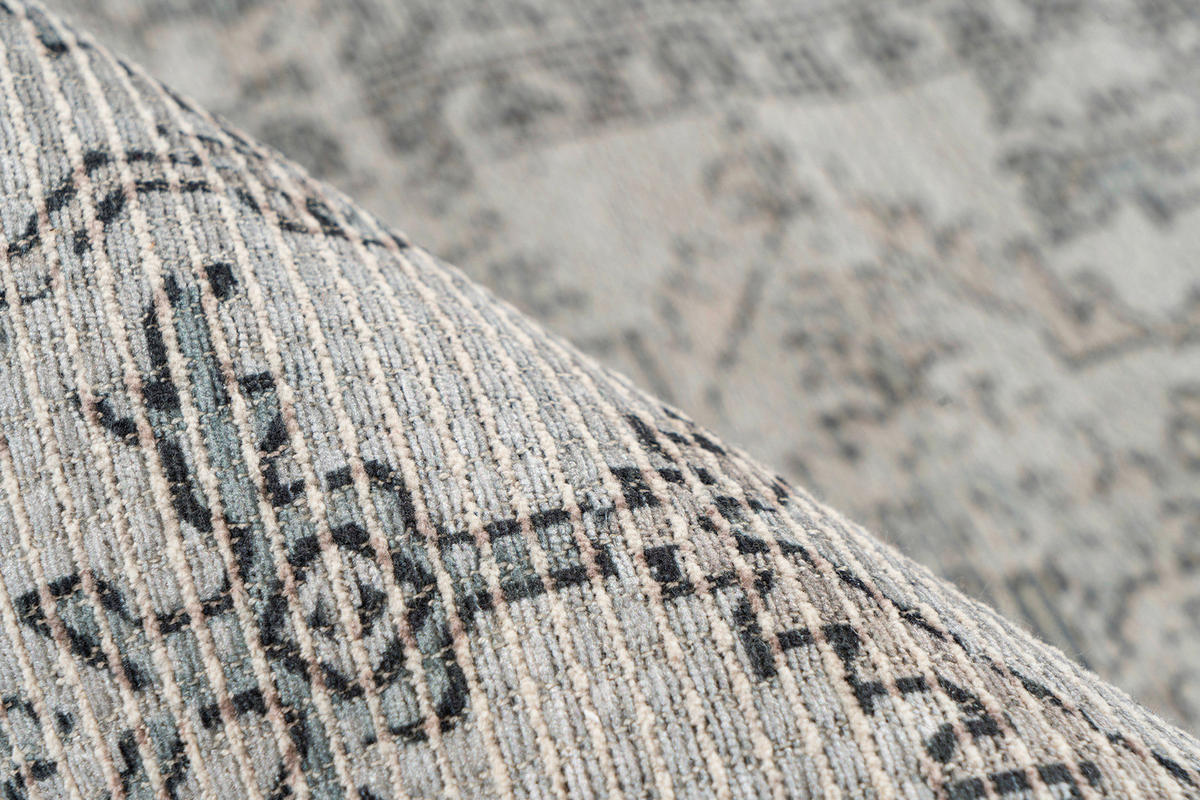 Kayoom Flachflorteppich Perry 325 taupe B/L: ca. 80x150 cm Perry 325 - grün/taupe (80,00/150,00cm) - Kayoom