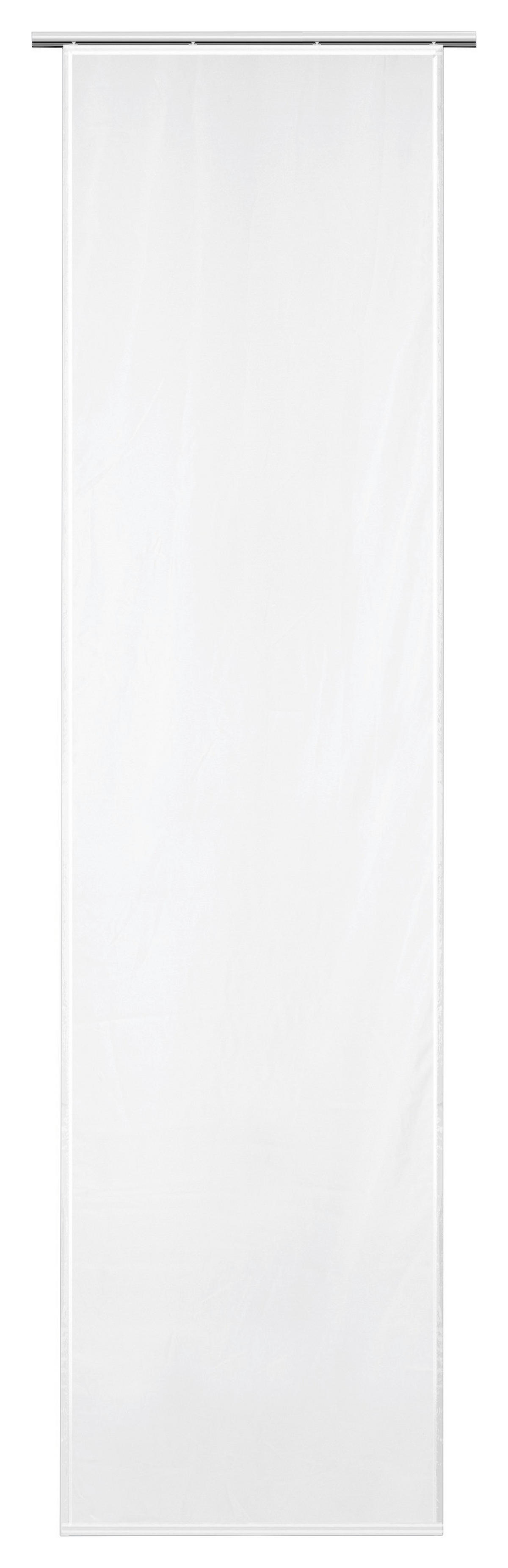 POCOline Schiebevorhang Nouveau weiß B/L: ca. 60x245 cm Nouveau - weiß (60,00/245,00cm) - POCOline