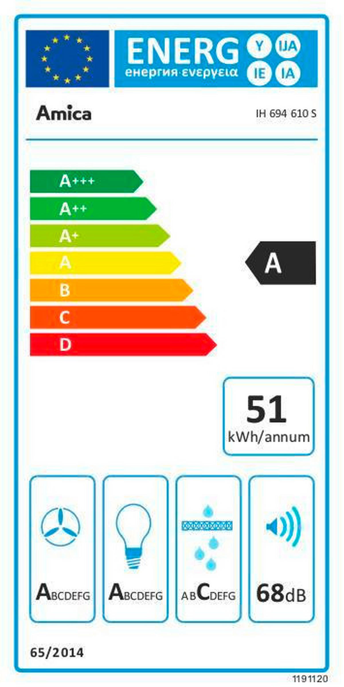 nobilia Doppelblock Easytouch Grafitschwarz Lacklaminat B/T: ca. 260x60 cm Easytouch - Eiche/schwarz (260,00/60,00cm) - nobilia
