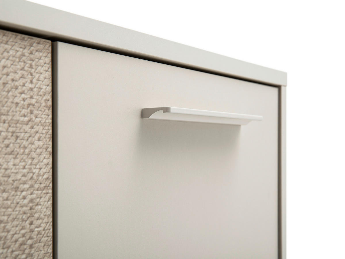Highboard Endo creme Eiche Nachbildung B/H/T: ca. 59,8x124x19,5 cm Endo - Eiche/creme (59,80/124,00/19,50cm) - Möbelpartner