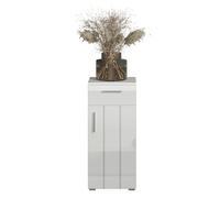 Stauraumelement Wons weiß Hochglanz weiß matt B/H/T: ca. 37x83x31 cm Wons - weiß (37,00/83,00/31,00cm) - Trendteam
