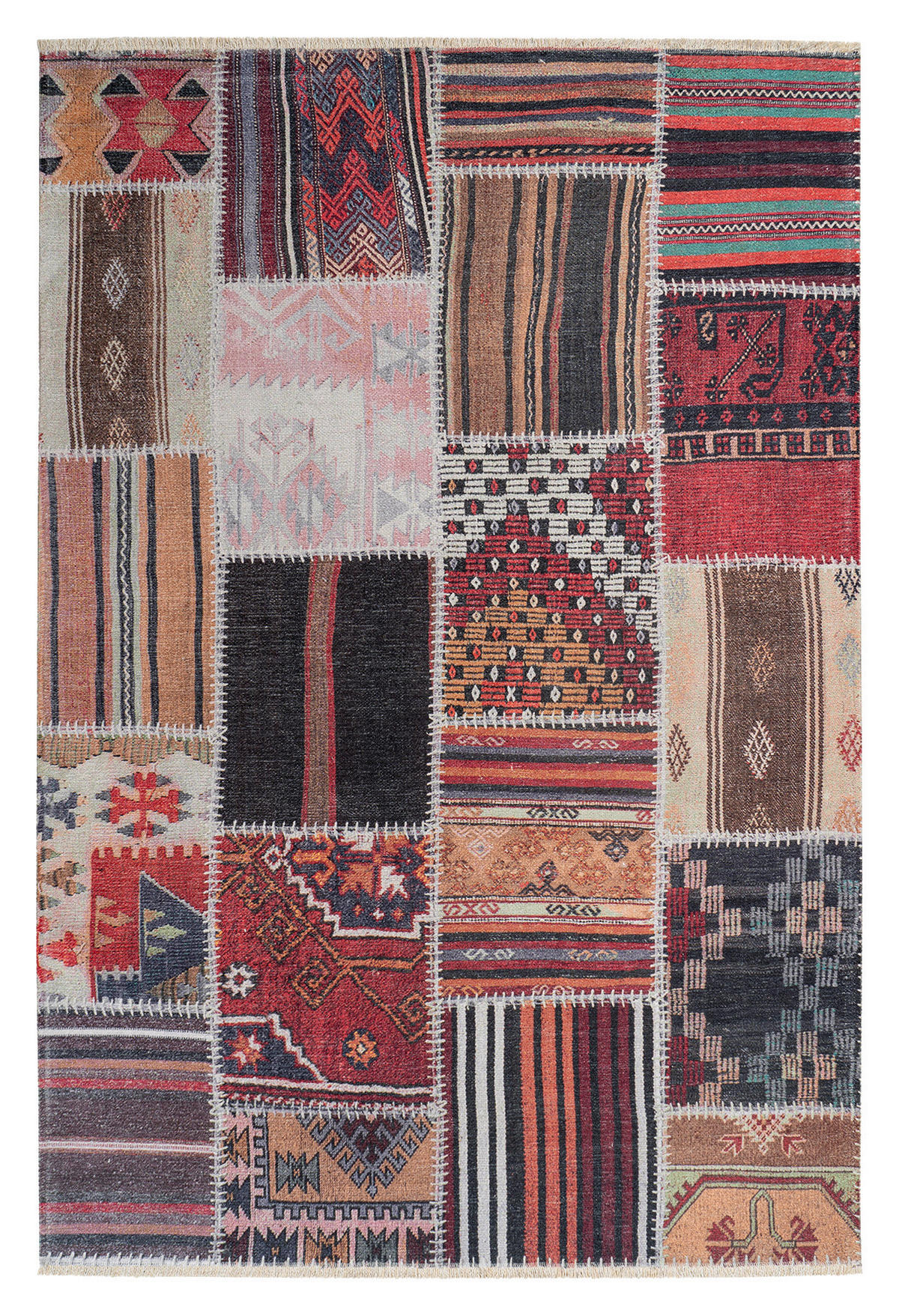 Obsession Teppich My Ethno mehrfarbig B/L: ca. 75x150 cm My Ethno - mehrfarbig (75,00/150,00cm) - Obsession