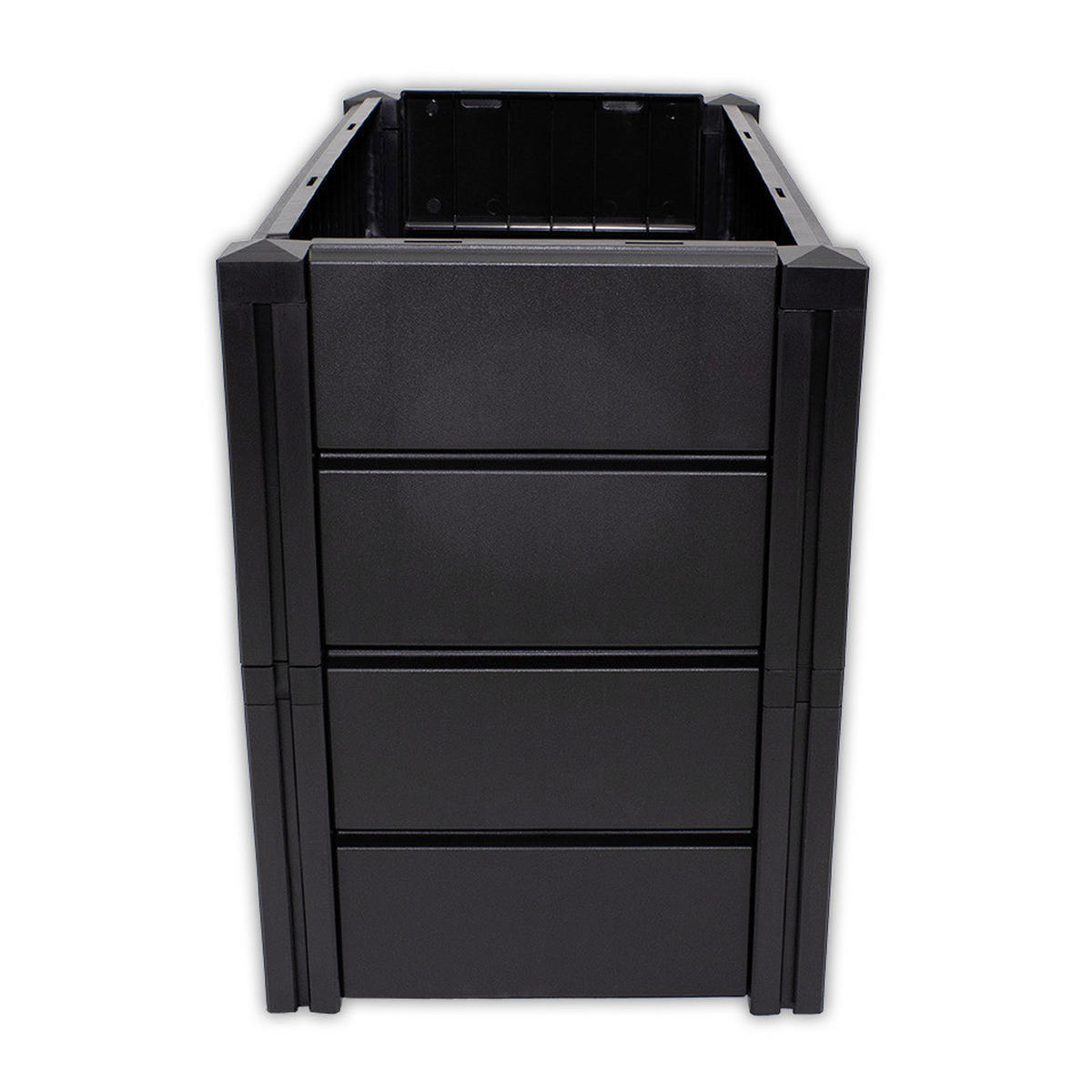 KHW Hochbeet Demeter M anthrazit Kunststoff B/H/T: ca. 82x61x44 cm Demeter M - anthrazit (82,00/61,00/44,00cm) - KHW