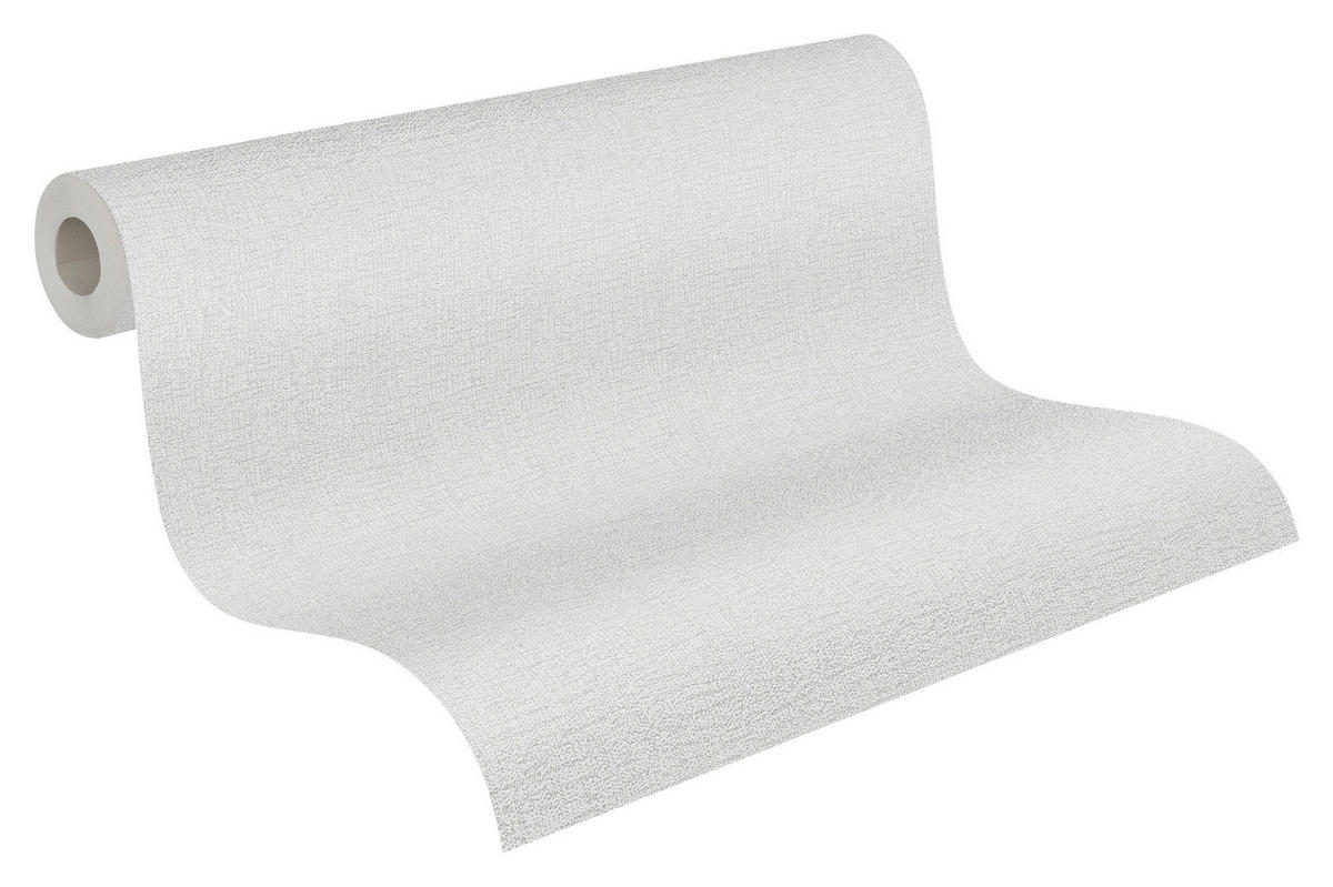 A.S.Creation Vliestapete Attractive Uni grau B/L: ca. 53x1005 cm Attractive - grau (53,00/1005,00cm) - A.S.Creation