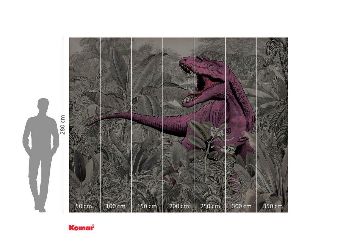 Komar Fototapete Pinky B/L: ca. 350x280 cm Pinky - (350,00/280,00cm) - Komar