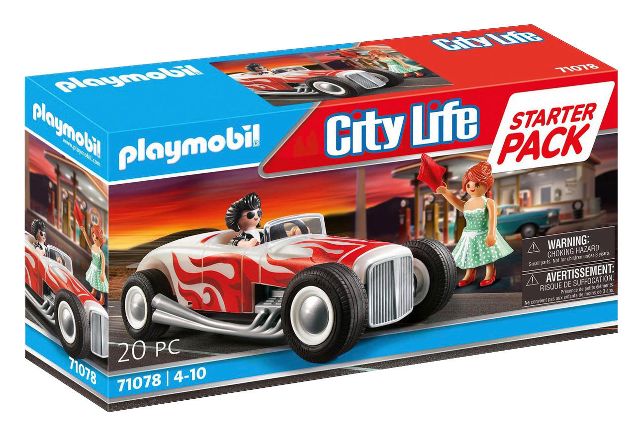 Playmobil City Life Starter Pack Hot Rod 71078 Hot Rod 71078 - bunt - Playmobil