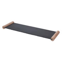 Serviertablett schwarz Schiefer B/L: ca. 50x15 cm Serviertablett - natur/schwarz (50,00/15,00cm)