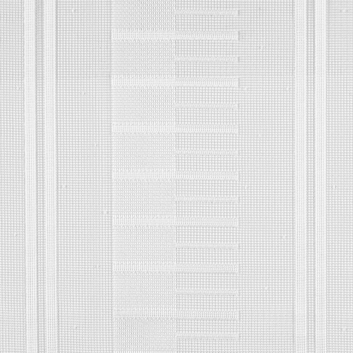 Scheibengardinen-Meterware weiß H: ca. 60 cm Scheibengardine - weiß (60,00cm)