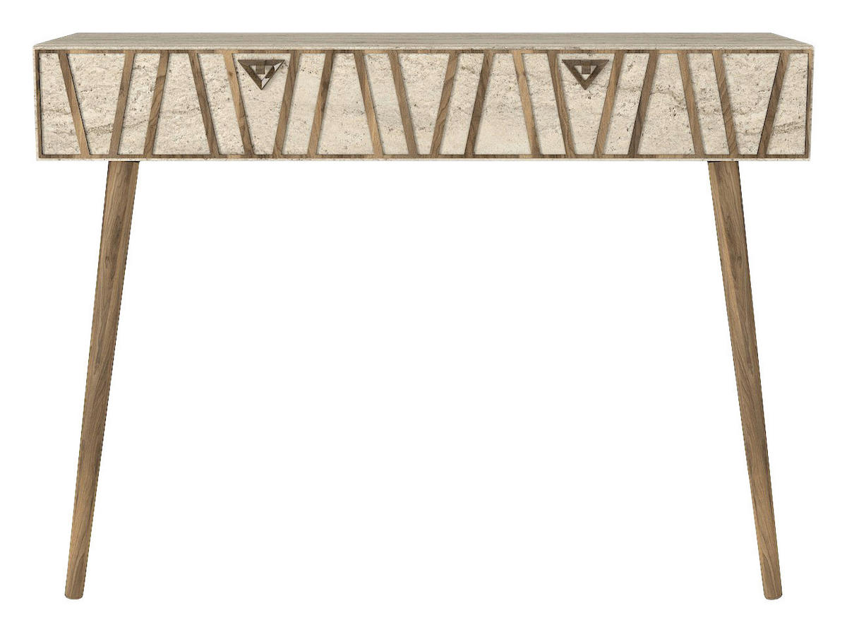 Konsolentisch Forest beige Spanplatte B/H/T: ca. 120x90x36 cm Forest - beige (120,00/90,00/36,00cm) - moebel17