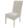 Stuhlhusse Stuhlhusse_Samt_Eurogröße taupe - taupe (40,00/45,00/60,00cm)