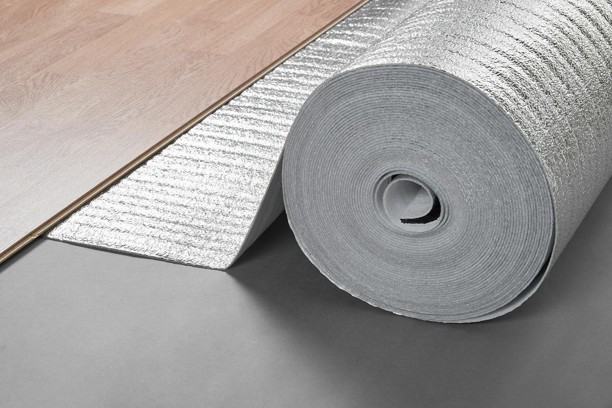 Laminatunterlage Basic Foam Plus,ca. 25 m² Rolle Basic Foam Plus,ca. 25 m² Rolle - (2500,00/0,20/100,00cm)