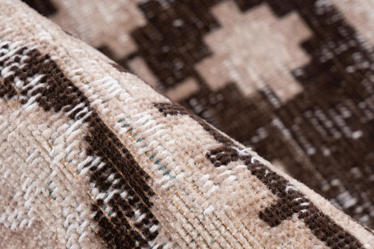 360Living Teppich Ariya taupe B/L: ca. 80x150 cm Ariya - taupe (80,00/150,00cm) - 360Living