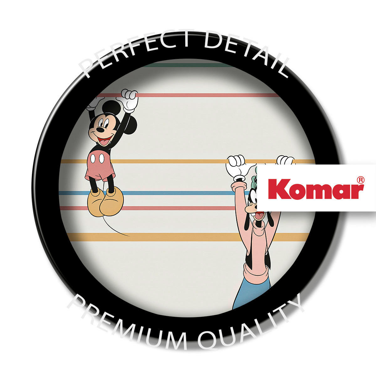 Komar Fototapete Mickey Hanging with Friends B/L: ca. 300x250 cm Mickey Hanging with Friends - (300,00/250,00cm) - Komar