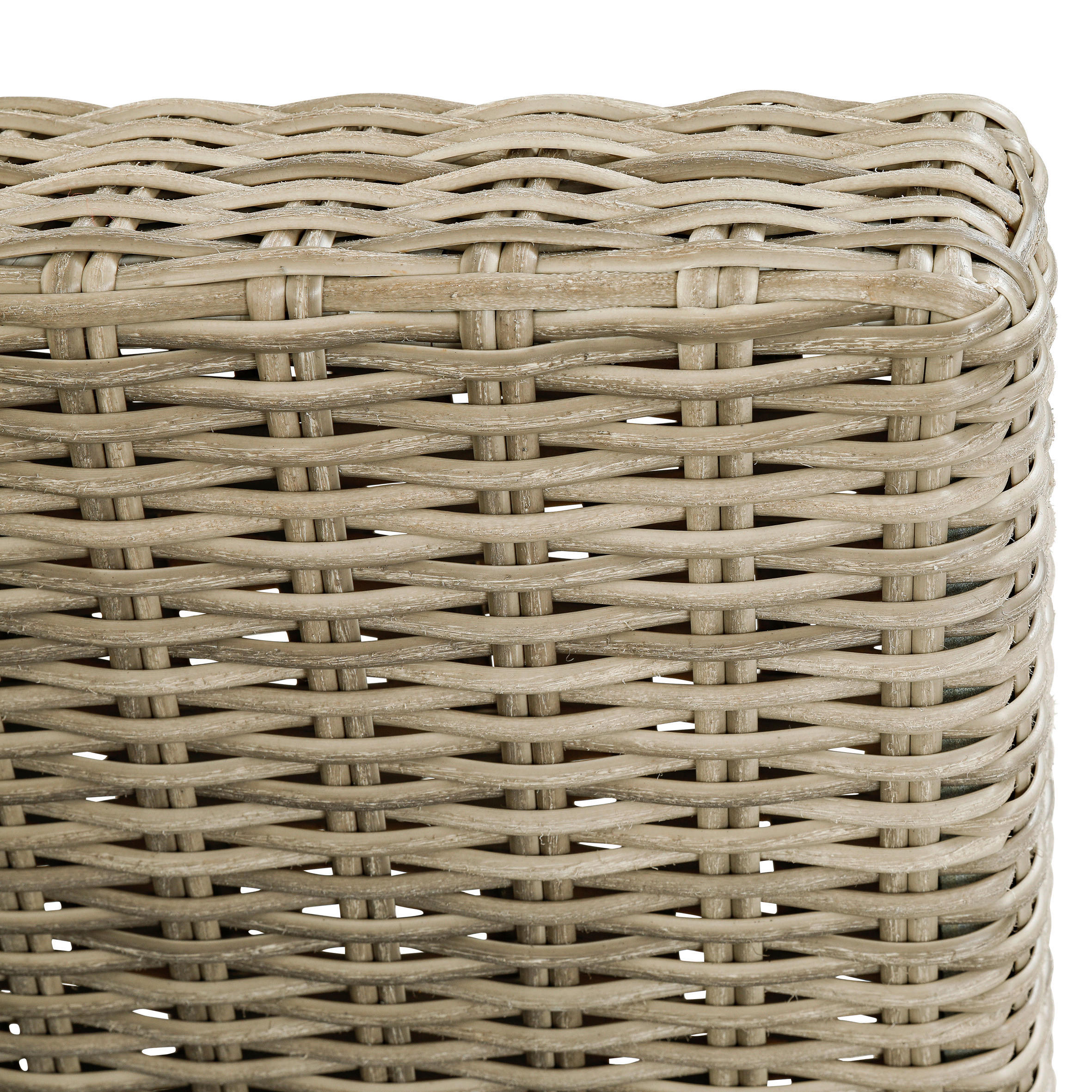 Greemotion Loungeset Olea mini hellbraun Polyester B/H/L: ca. 77x66,5x74,5 cm Olea mini - hellgrau/hellbraun (74,50/77,00/66,50cm) - Greemotion