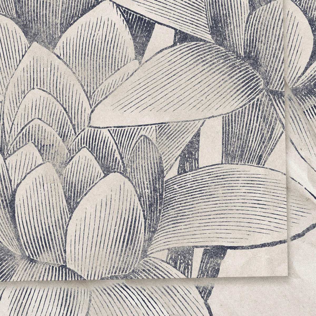 Komar Fototapete Botanical Papers B/L: ca. 400x280 cm Botanical Papers - (400,00/280,00cm) - Komar