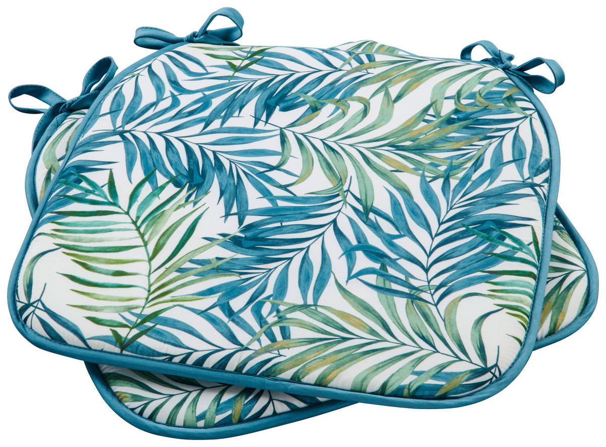 Stuhlkissen Stuhlkissen_2erPack Farn - grün (38,00/38,00cm) - POCOline