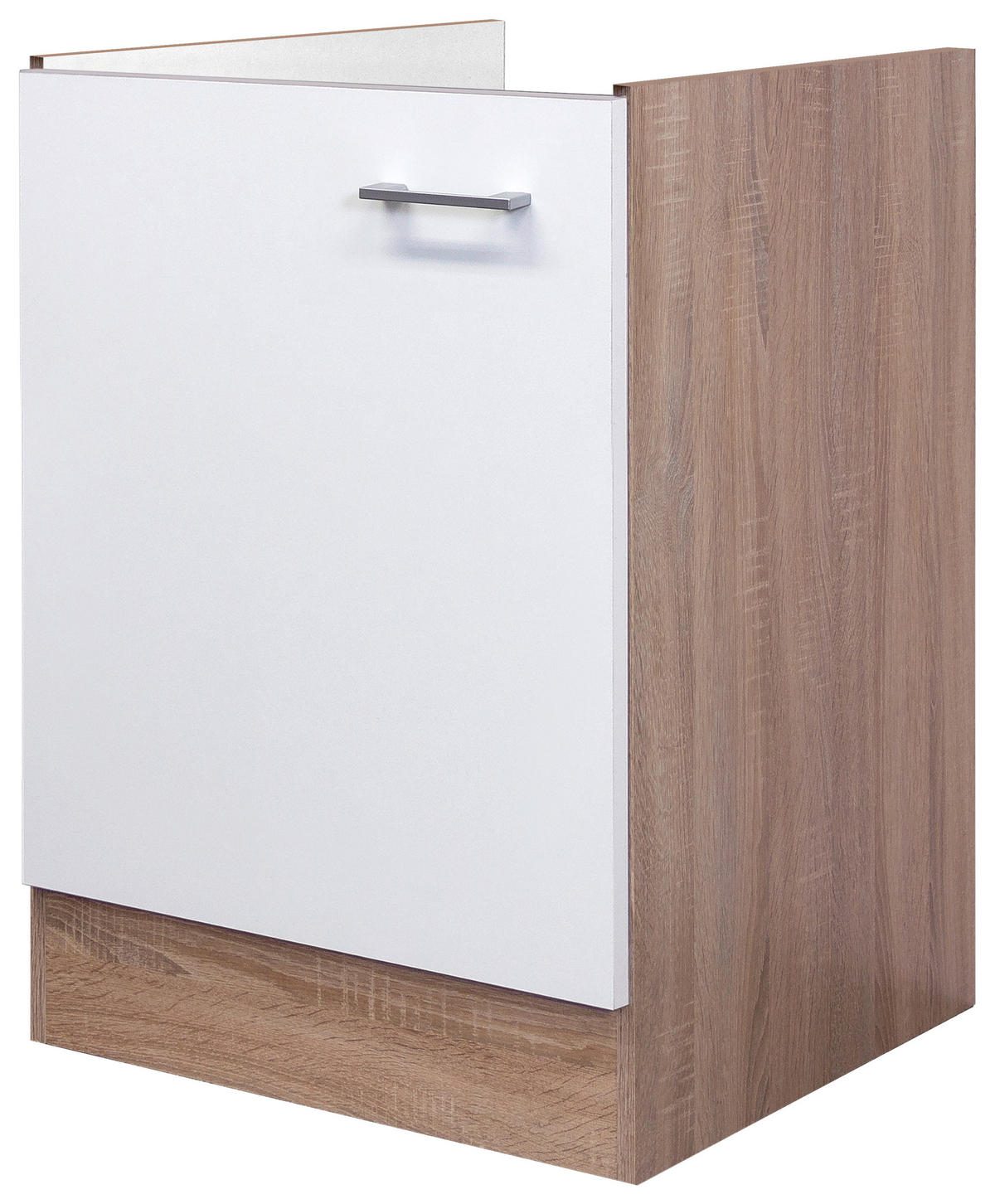 Spülenschrank Samoa weiß Eiche Nachbildung B/H/T: ca. 50x82x57 cm Samoa - Eiche/weiß (50,00/82,00/57,00cm) - Flex-Well