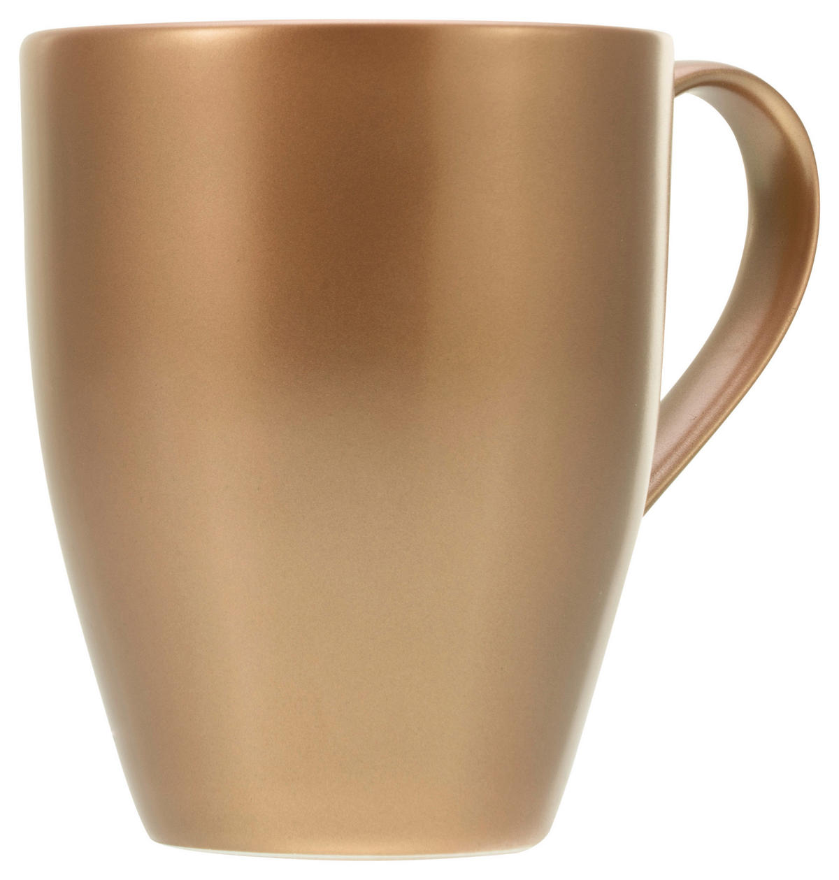 CreaTable Kaffeebecherset Golden Days gold Steinzeug 2 tlg. Golden Days - gold/weiß - CreaTable