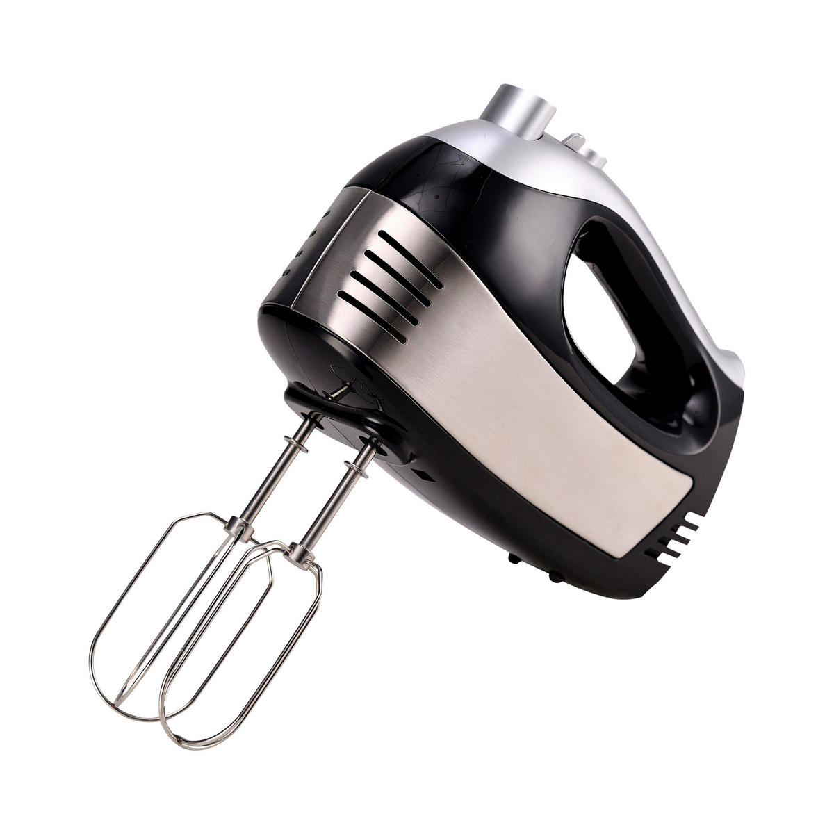 SWISS HOME Stabmixer schwarz silber Edelstahl B/H/L: ca. 11x15,5x21,5 cm PETIT - schwarz/silber (21,50/11,00/15,50cm) - SWISS HOME