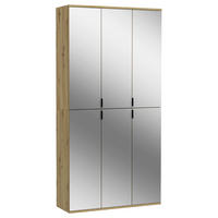 Garderobe PROJEKT Eiche Artisan Nachbildung Spiegel B/H/T: ca. 91x193x34 cm PROJEKT - Eiche (91,00/193,00/34,00cm) - xonox.home