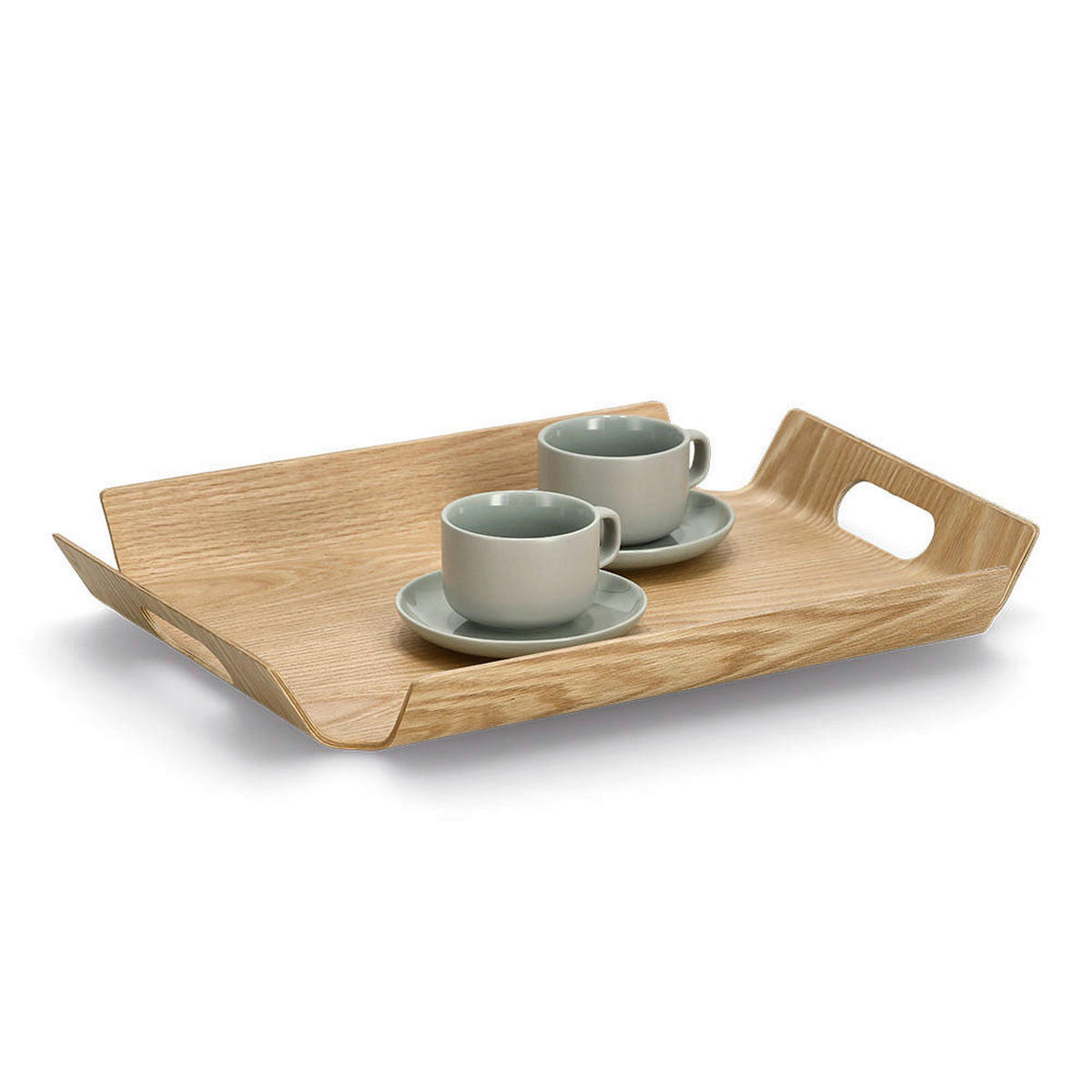 Zeller Serviertablett natur Holz B/H/L: ca. 335x45x445 cm Serviertablett - natur (445,00/335,00/45,00cm) - Zeller