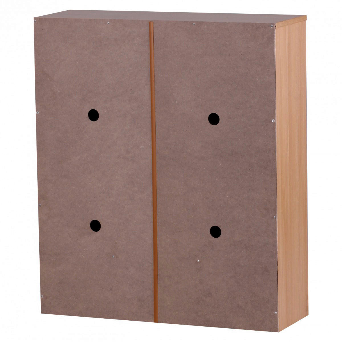 Schuhkipper braun Nachbildung B/H/T: ca. 24x87x75 cm Schuhkipper KIEL - braun/grau (24,00/87,00/75,00cm) - Wohnling