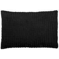 Dekokissen Dekokissen_Checks 40x60cm schwarz - schwarz (60,00/40,00cm)