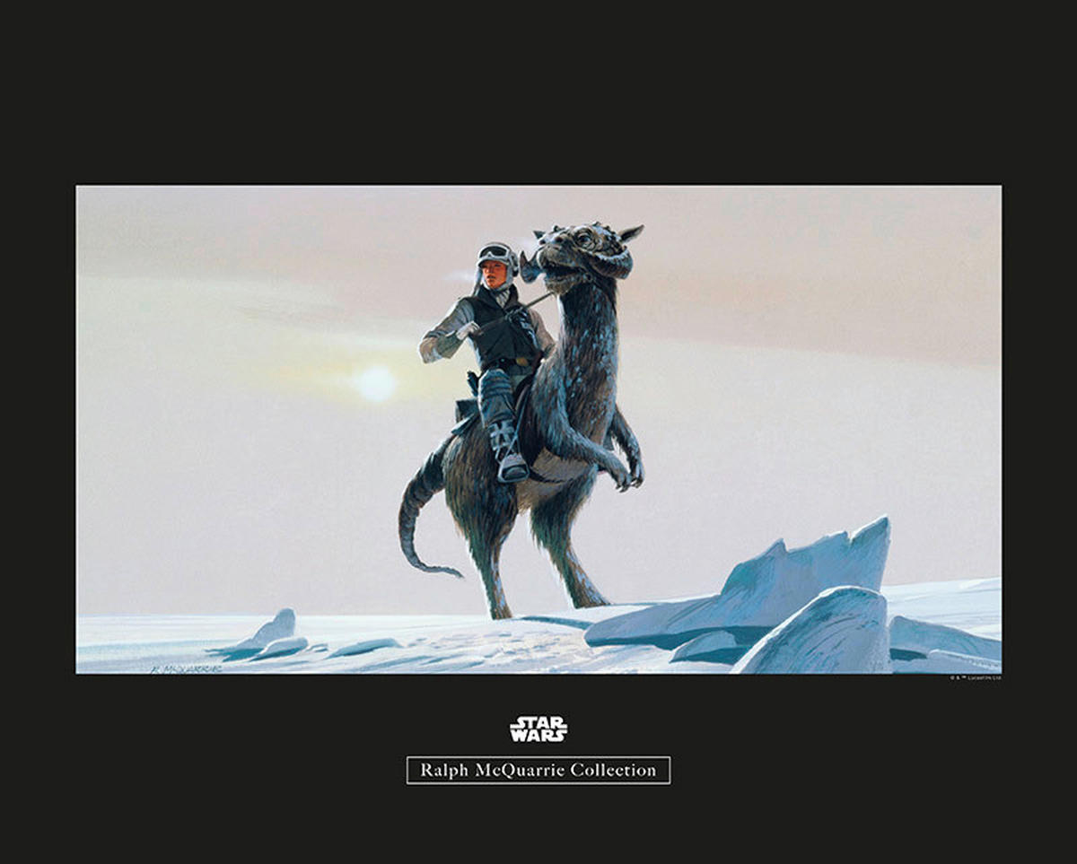 Komar Poster Star Wars Classic RMQ Hoth Tauntaun Star Wars B/L: ca. 50x40 cm Star Wars Classic RMQ Hoth Tauntaun - (50,00/40,00cm) - Komar