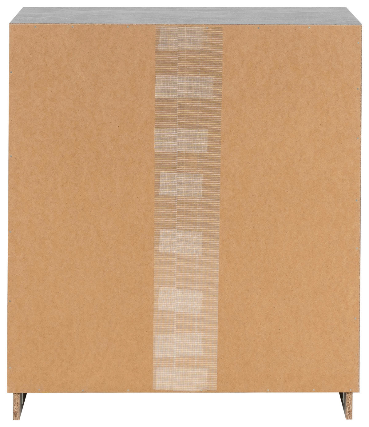 Kommode Phoenix Beton Optik weiß glänzend B/H/T: ca. 79x88x40 cm Phoenix - Beton/weiß (79,00/88,00/40,00cm)