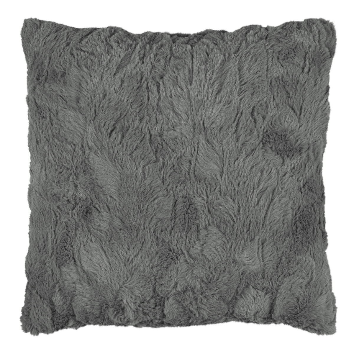 Dekokissen Dekokissen_Rike 35x35cm anthrazit - anthrazit (35,00/35,00cm)