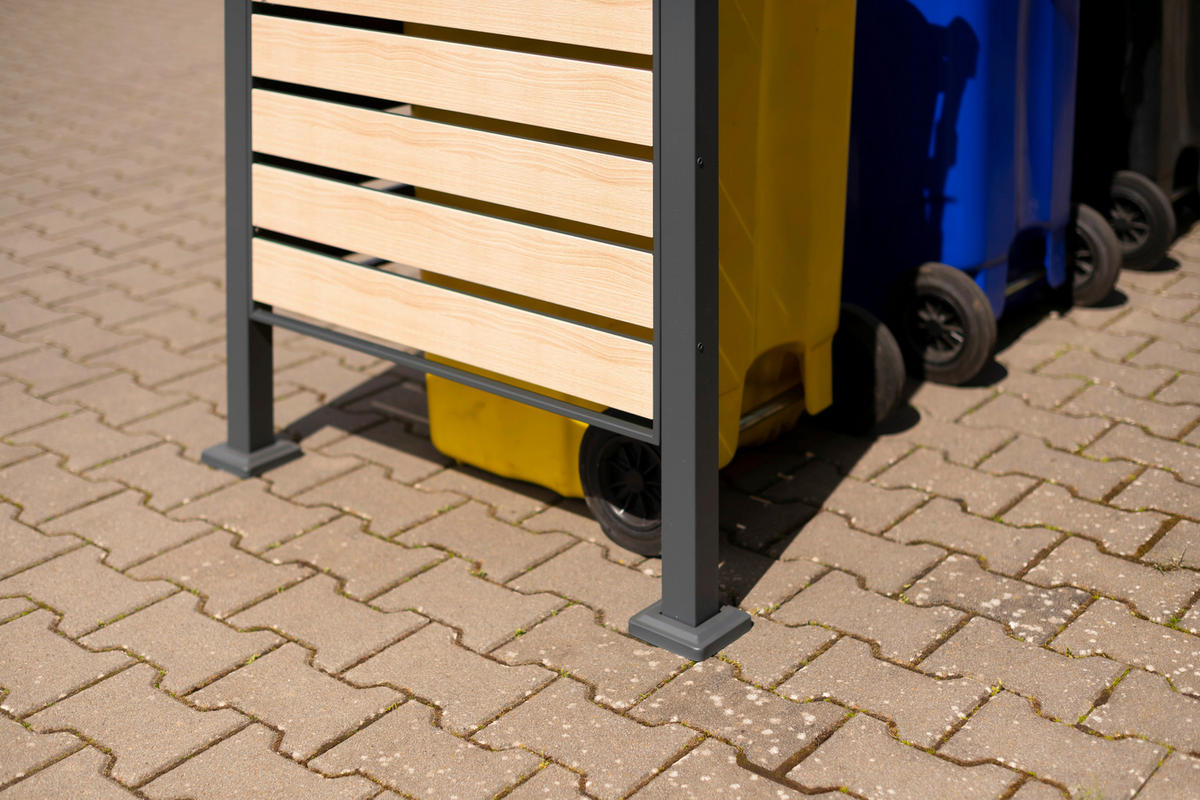Westmann MülltonnenverkleidungBox Planum Box Planum - natur (90,00/330,00/120,00cm) - Westmann