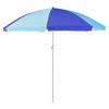 AXI Sonnenschirm blau Kunststoff H/D: ca. 175x125 cm Sonnenschirm - blau (125,00/175,00cm) - AXI
