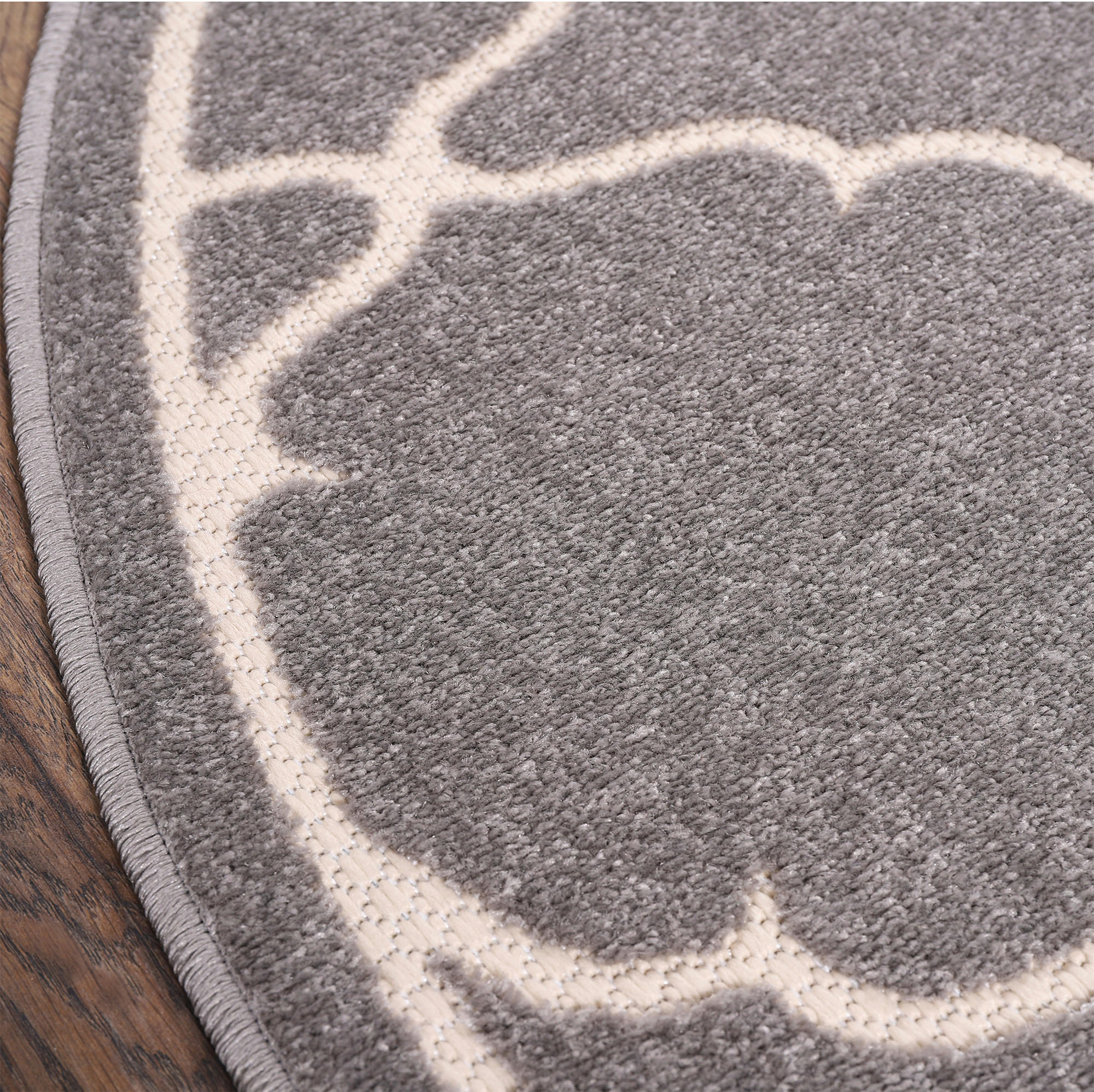 Thumbnail - Sanat Outdoorteppich BERLIN hellgrau B/L: ca. 150x150 cm