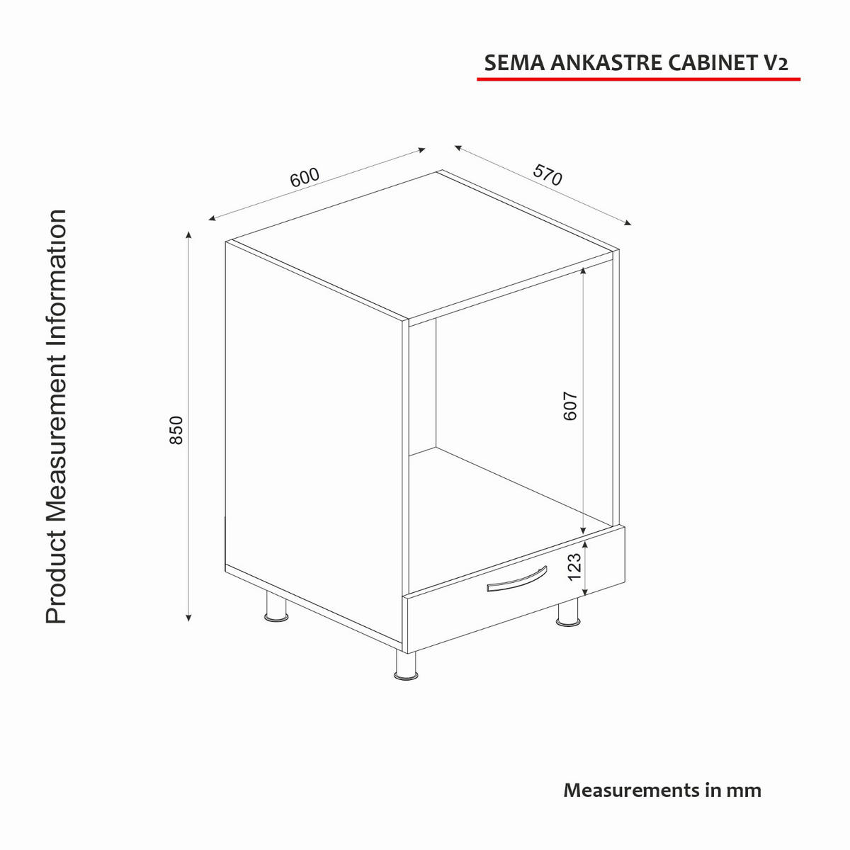 Schrankaufsatz Sema weiß Spanplatte B/H/T: ca. 60x85x57 cm Sema - weiß (60,00/85,00/57,00cm) - moebel17